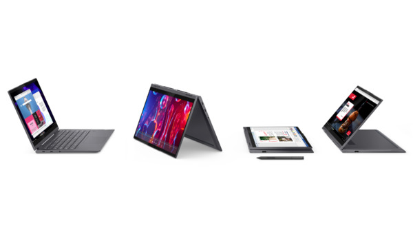 Lenovo Yoga 7 G6 14&quot; R5-5600U, 8 Gt, 512 Gt, Win 10 Home -kannettava, Harmaa