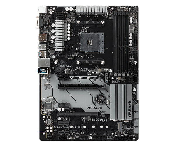 ASRock B450 Pro4 ATX - motherboard
