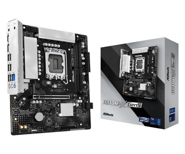 ASRock H810M-X Gen5 DDR5 LGA1851 mATX -emolevy