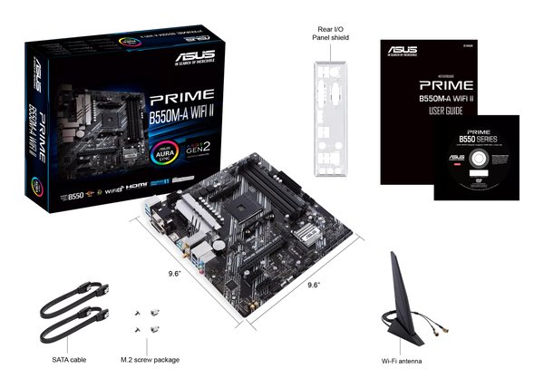 Asus Prime B550M-A Wi-Fi II mATX - motherboard