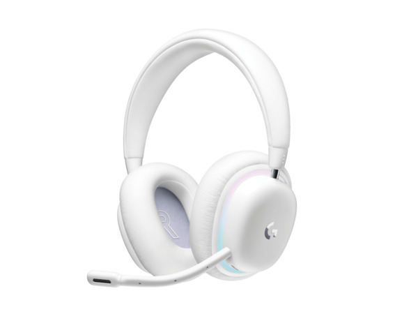 Logitech G735 tr&aring;dl&ouml;s gaming headset, white mist
