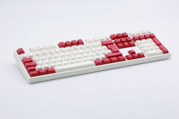 Varmilo VEA109 Special Edition White Plate V2 MX Red - speltangentbord, vit/r&ouml;d