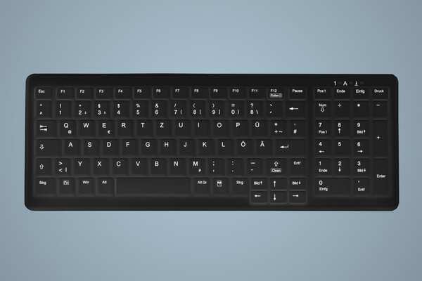 Cherry AK-C7000 medical Keyboard, Black