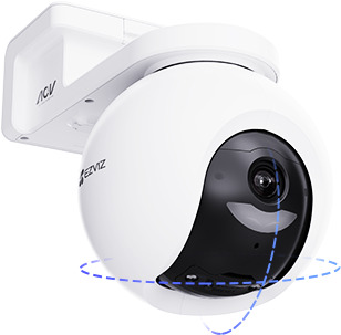 Ezviz HB8 Pro 4K - batteridriven smart utomhuskamera