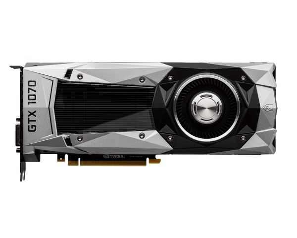 MSI GeForce GTX 1070 Founders Edition 8GB - Graphics card