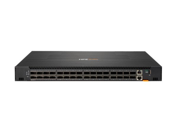 Aruba Networking CX 8325-32C - Kytkin, Musta