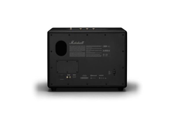 Marshall Woburn III Bluetooth, HDMI, RCA, 3.5mm Bookshelf speaker, Black