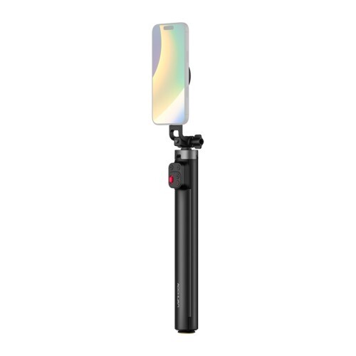 AOCHUAN K1L-C - Smartphone gimbal with integrated tripod, Black