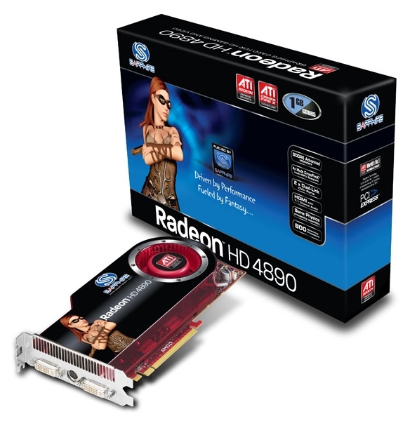 HD4890 1G GDDR5 PCI-E HDMI/DVI-I/DP