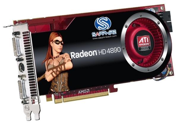 HD4890 1G GDDR5 PCI-E HDMI/DVI-I/DP