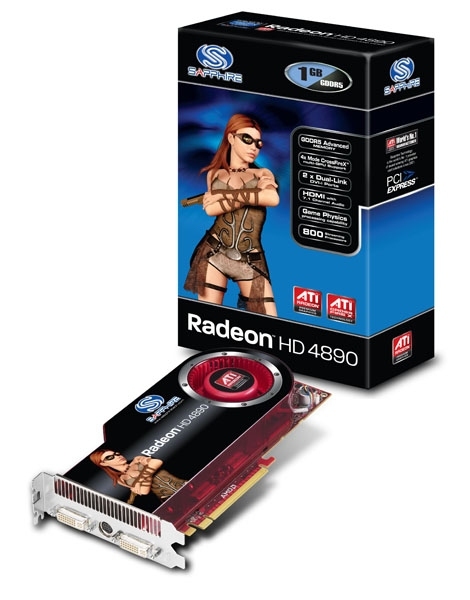 HD4890 1G GDDR5 PCI-E HDMI/DVI-I/DP