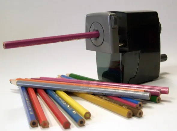Sharpener table top black