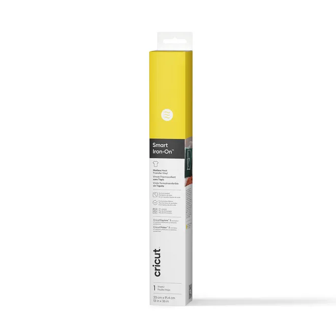 Cricut Smart Iron-on 33x91cm 1 sheet (Yellow)