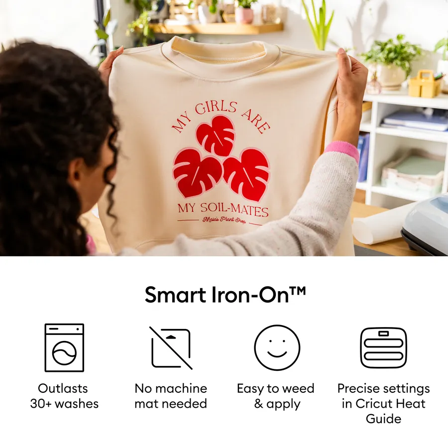 Cricut Smart Iron-on 33x91cm 1 sheet (Yellow)