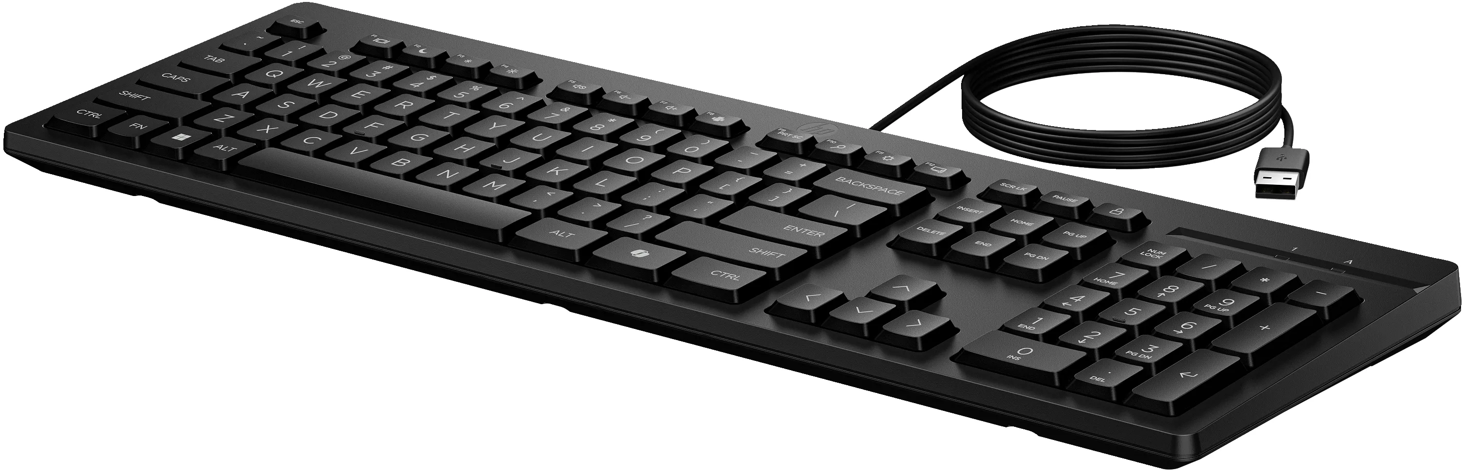 HP 125 - keyboard, black (Nordic)