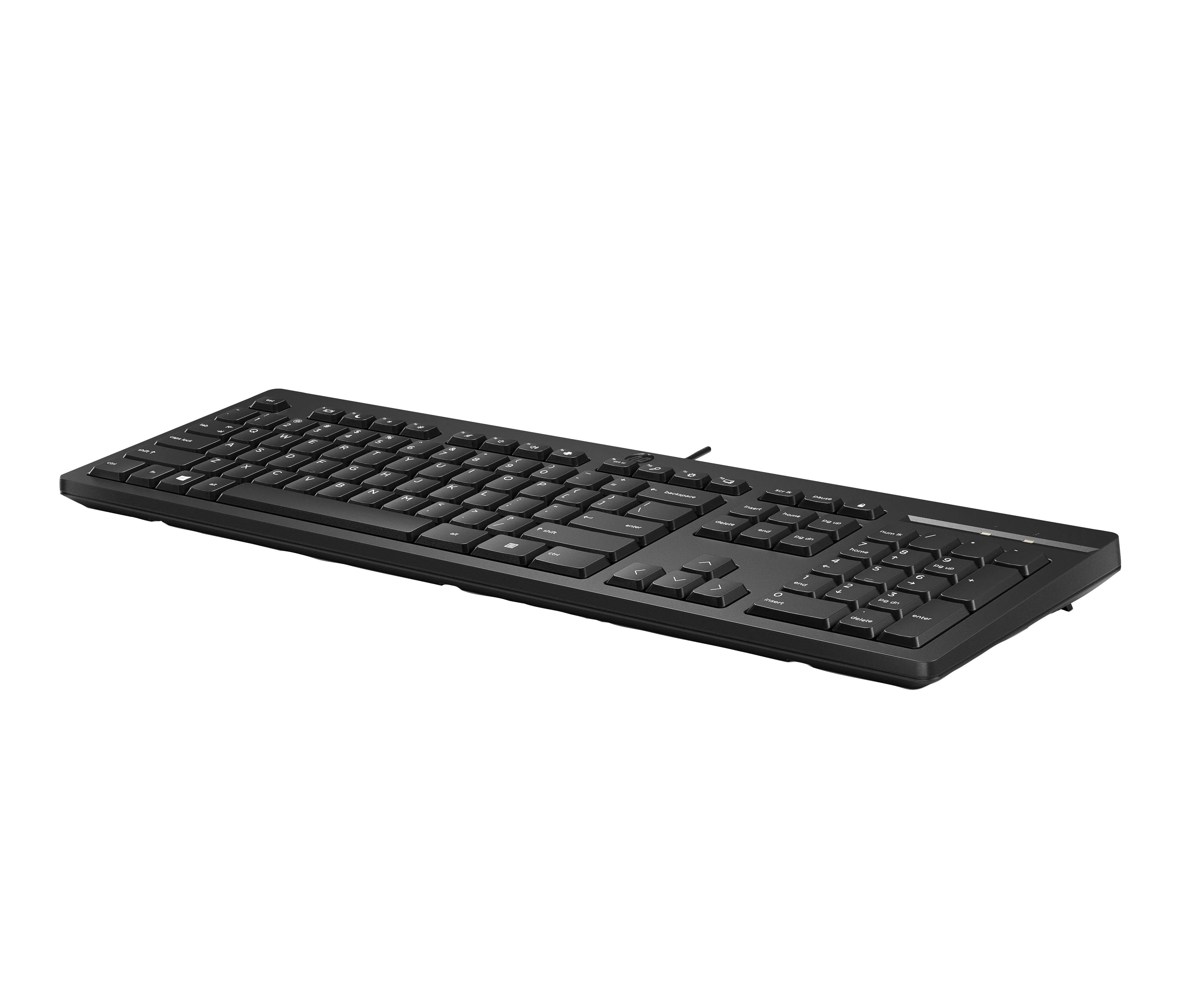 HP 125 - keyboard, black (Nordic)