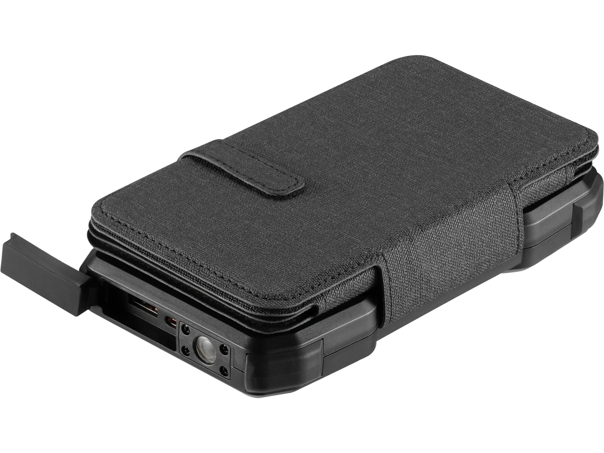 Sandberg 10000mAh Solar 5-Panel USB-C PD 20W USB-A - power bank, Black