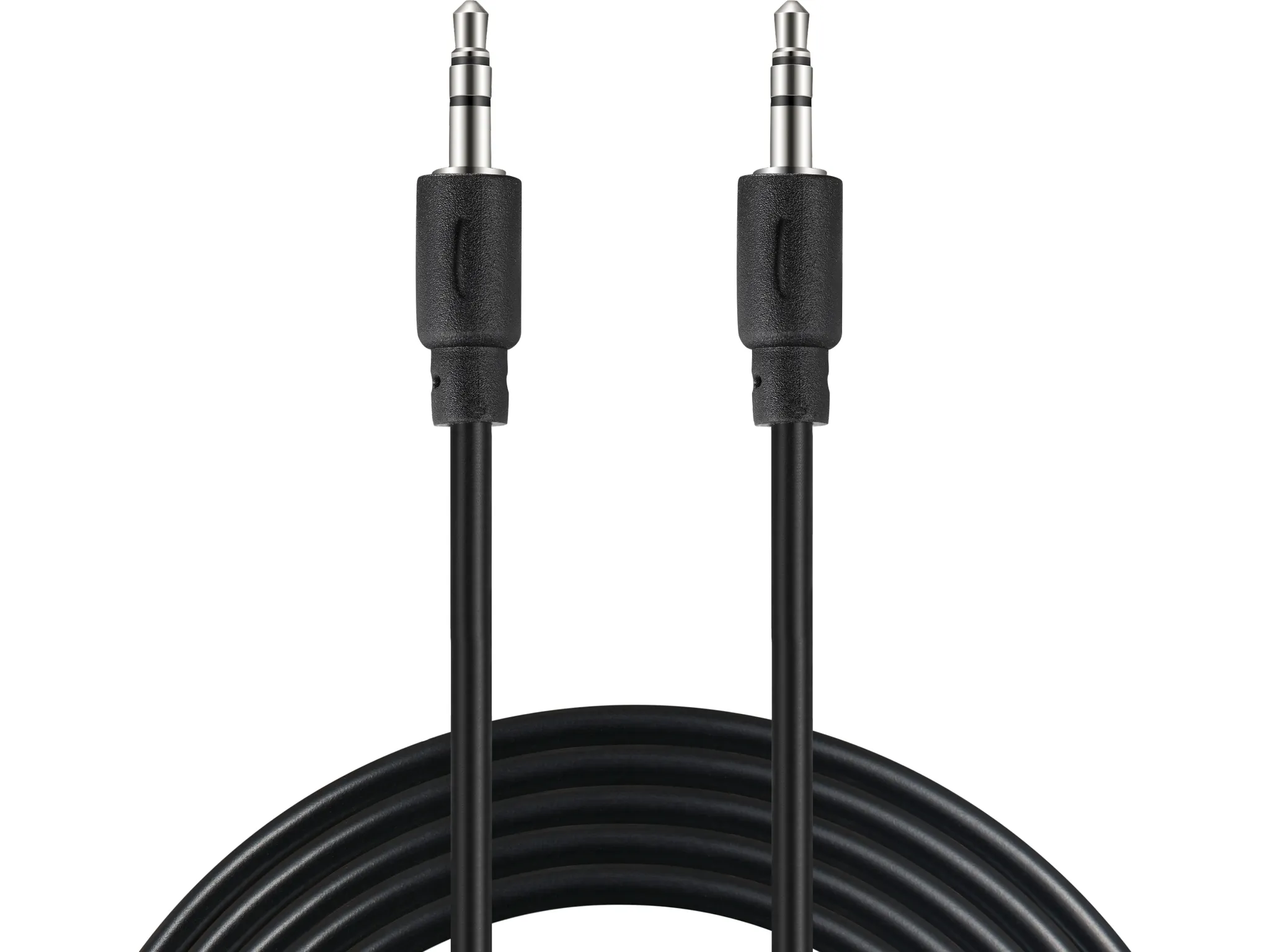 Sandberg 3.5mm TRS &ndash; 3.5mm TRS -audiokaapeli, uros/uros, 2 m, Musta