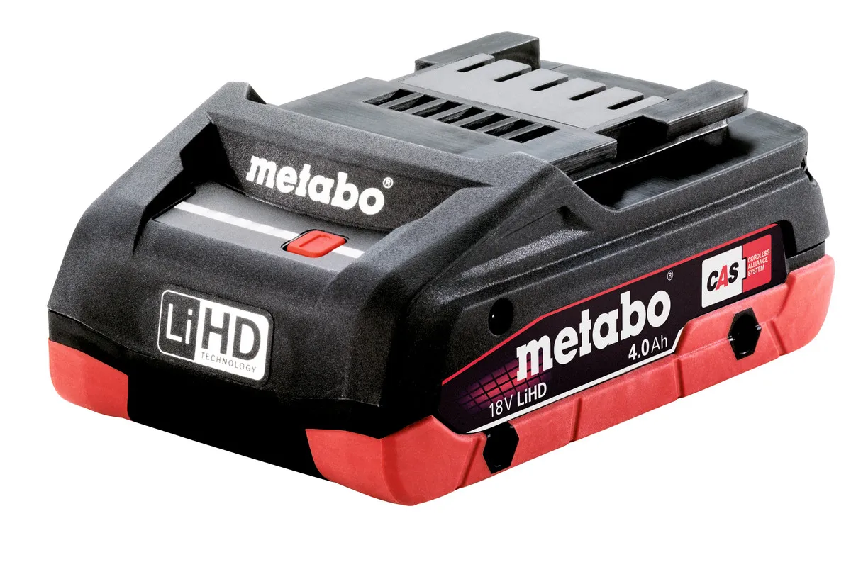 Metabo LiHD Battery pack 18 V - 4.0 Ah - batteri