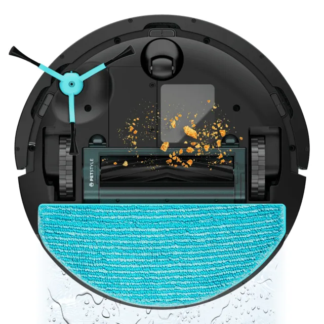 Cecotec Conga 8490 Ultimate Ultra Power Home Robot vacuum cleaner, Black