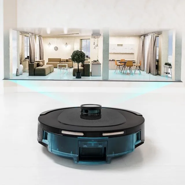 Cecotec Conga 8490 Ultimate Ultra Power Home Robot vacuum cleaner, Black
