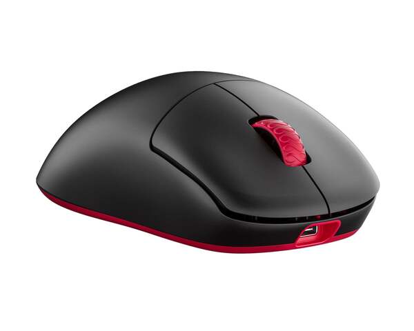 LAMZU Thorn V2 -langaton ergonominen pelihiiri, musta/punainen