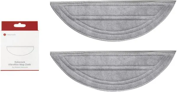 Roborock Double Vibrarise 2.0 Mop cloth 2-pack, Gray