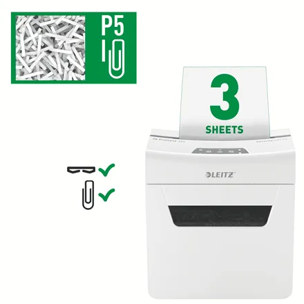 Leitz IQ Protect 3M P5 paperintuhooja