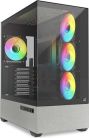 Sharkoon AK7 ARGB -miditornikotelo ikkunalla, musta