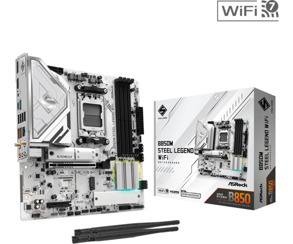 ASRock B850 WiFi AM5 mATX -emolevy