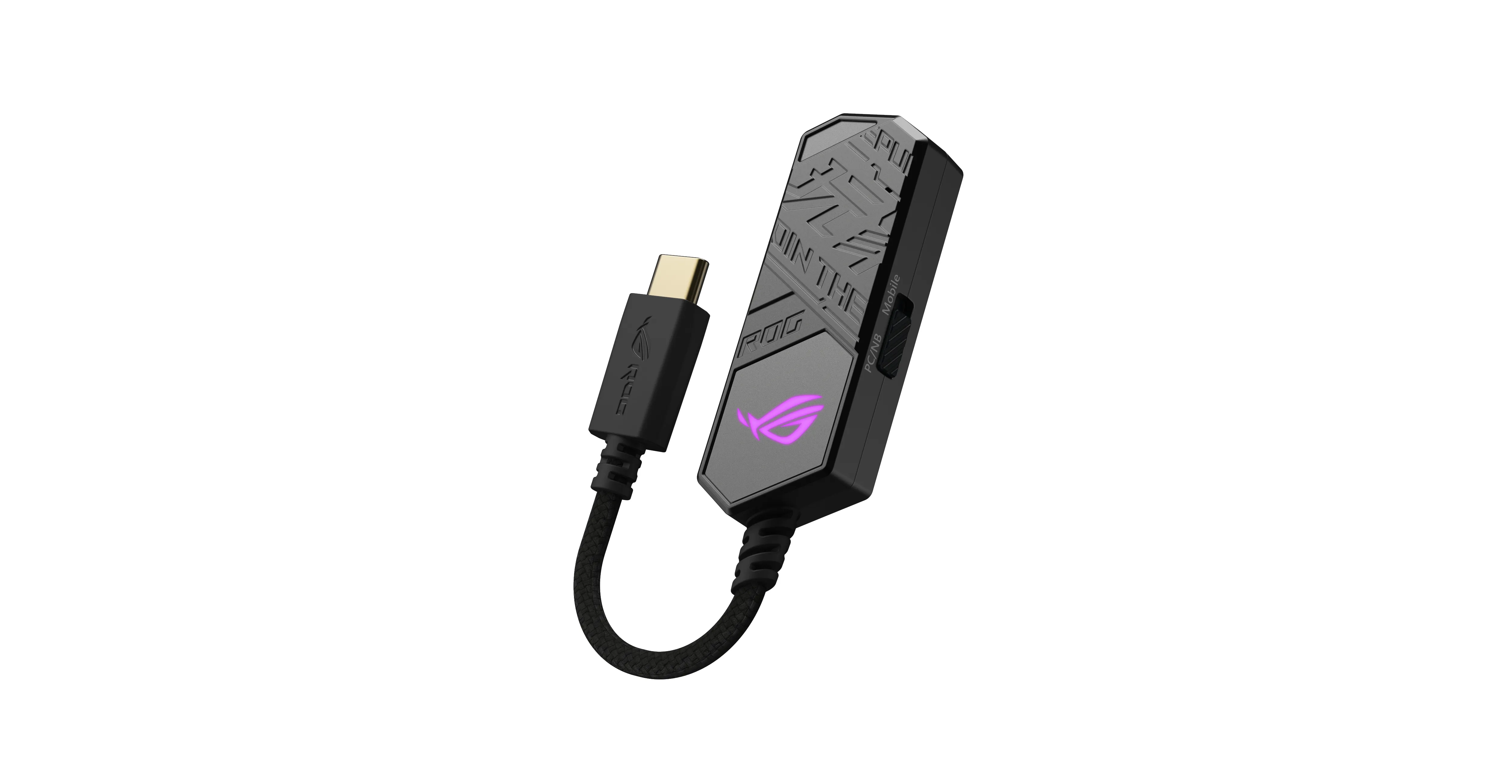 Asus ROG CLAVIS USB-C to 3.5mm DAC w/AI microphone