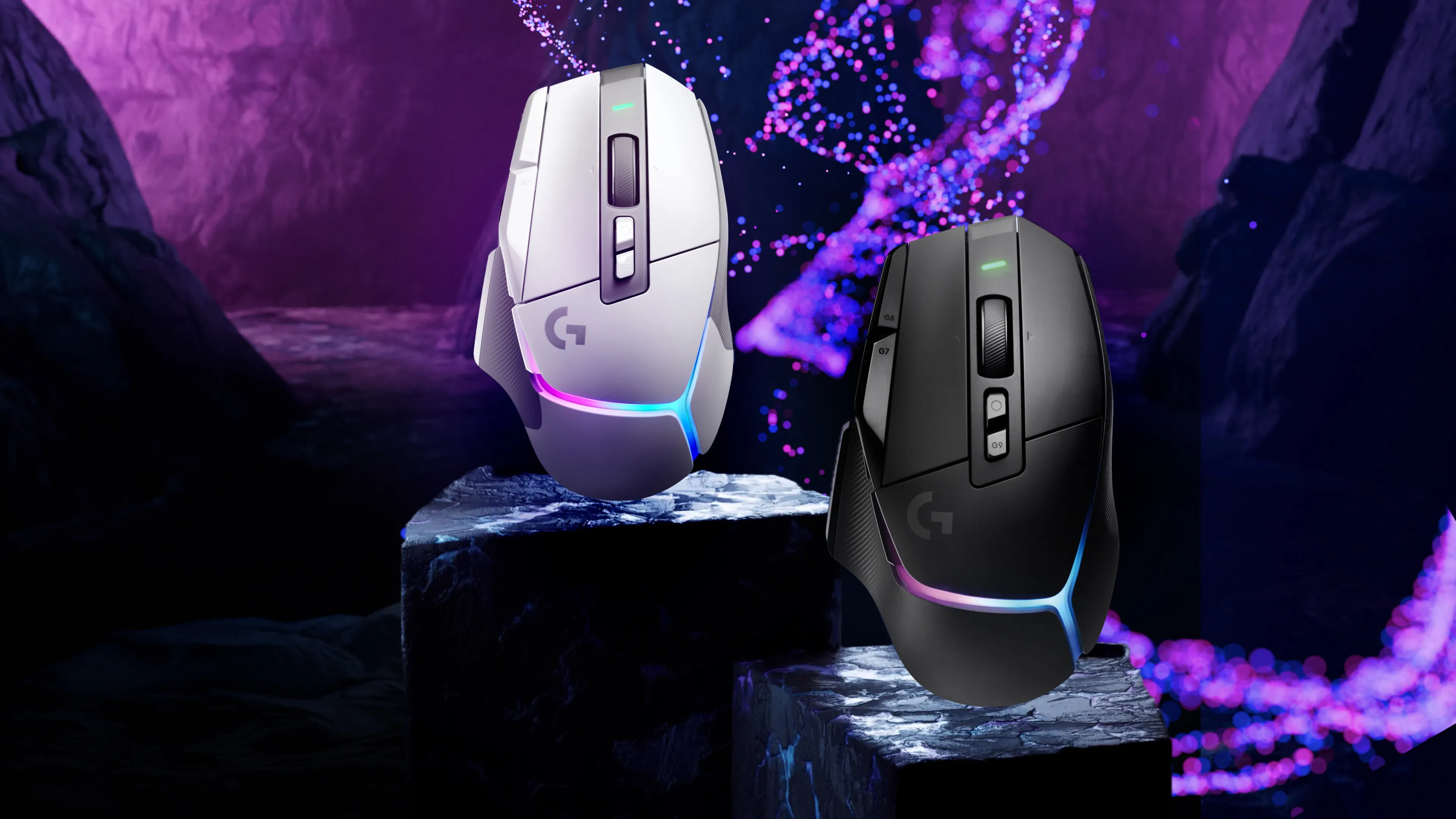 Logitech G502 X Plus Wireless Gaming Mouse, White