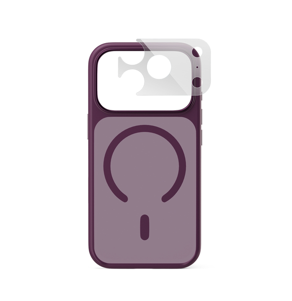 Epico HeroMatte Pro Mag+ Case | iPhone 17 Pro/18 Pro | Dark Purple | Qi2  &  MagSafe Compatible | Crossbody Ready  &  Camera Island Protector