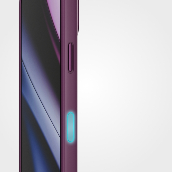 Epico HeroMatte Pro Mag+ Case | iPhone 17 Pro/18 Pro | Dark Purple | Qi2  &  MagSafe Compatible | Crossbody Ready  &  Camera Island Protector