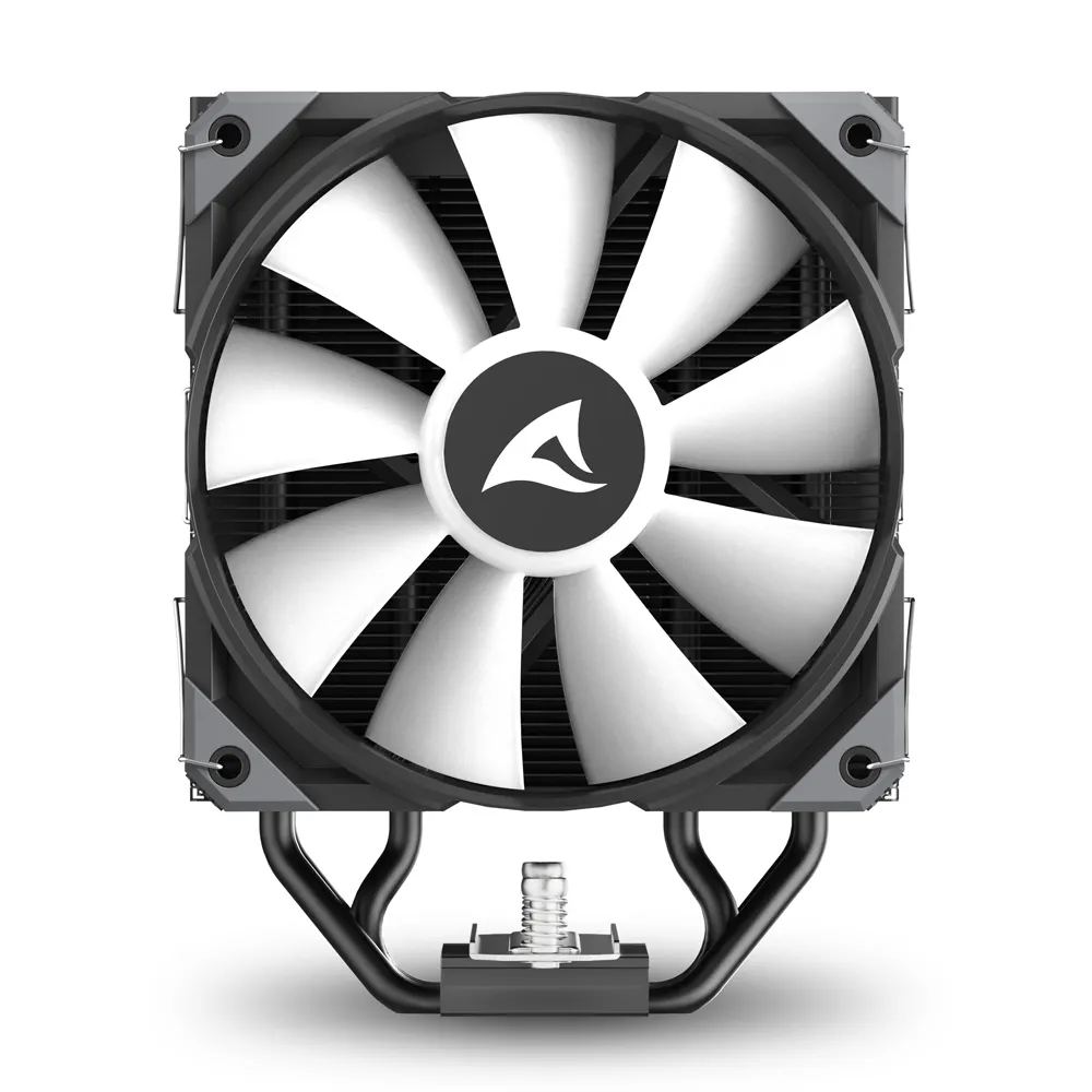 Sharkoon A40, 120 mm RGB -prosessorij&auml;&auml;hdytin, musta