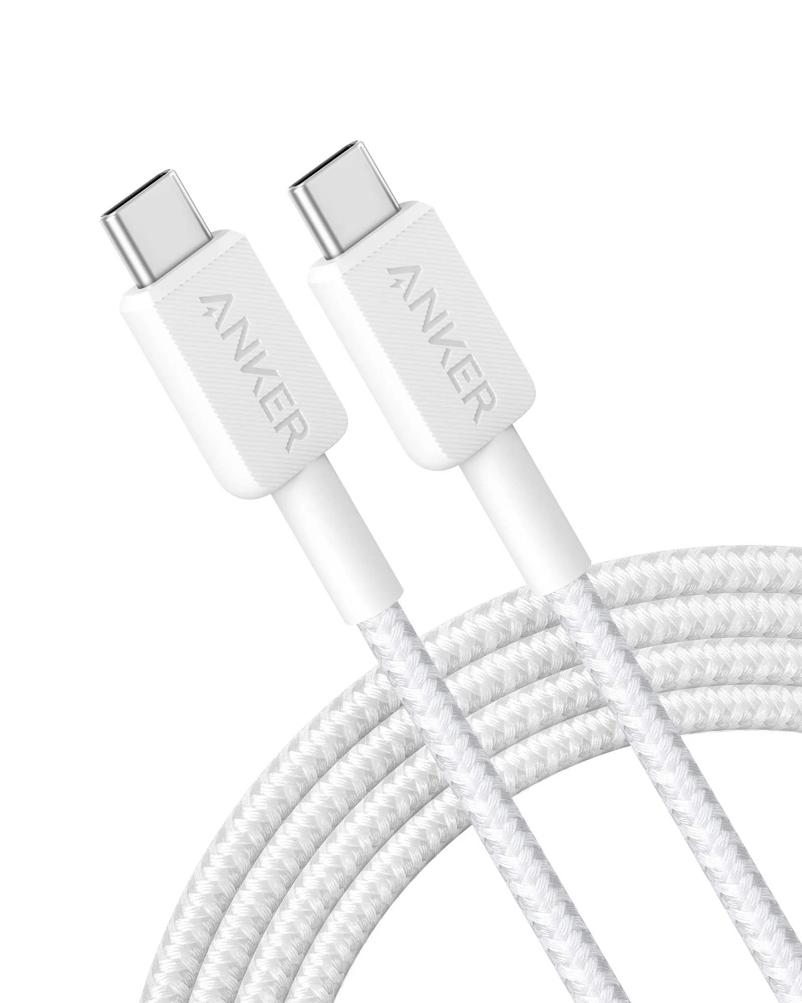 Anker 322 USB-C - USB-C - cable, White. 1.8m