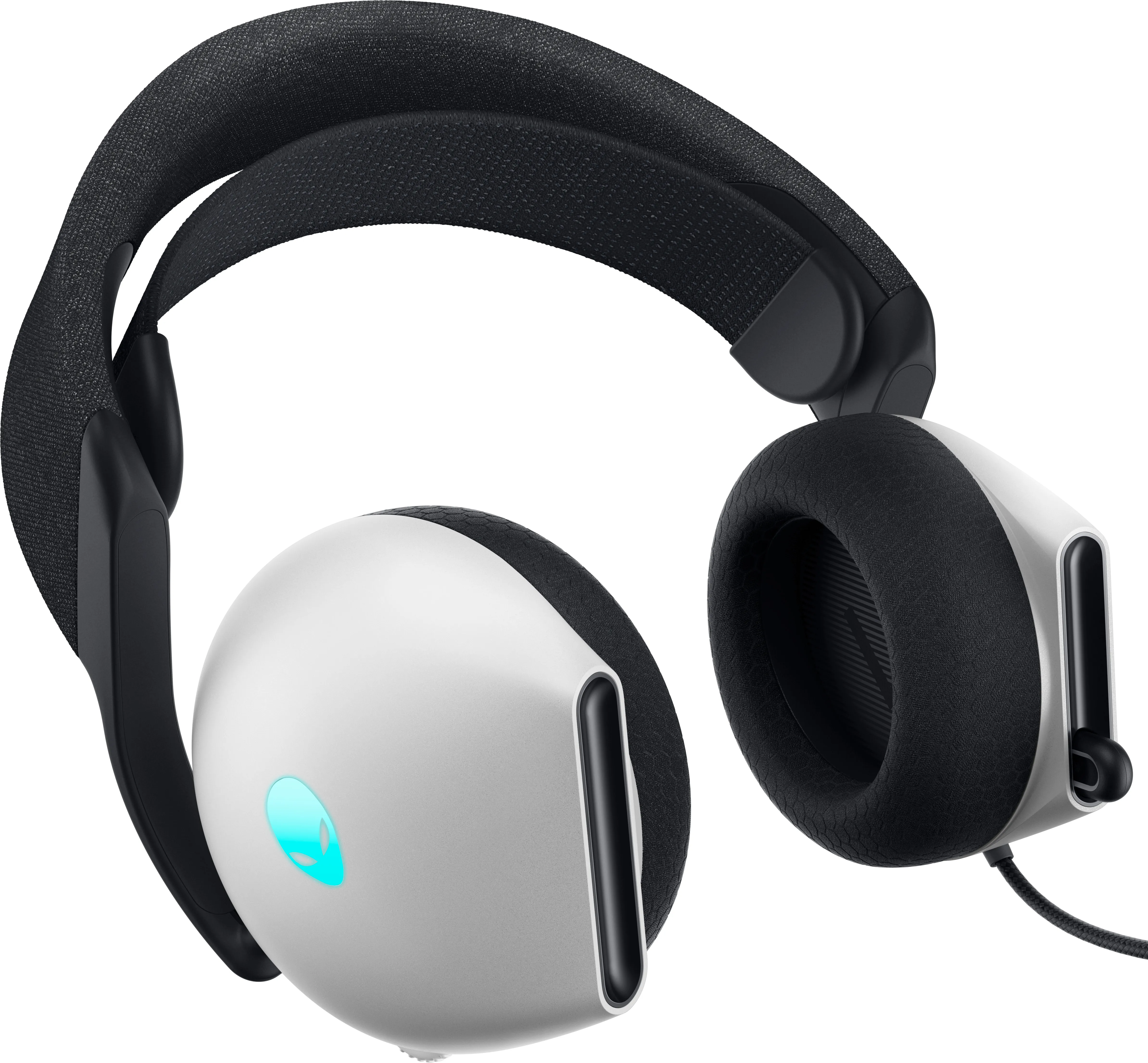 Dell Alienware AW520H - spelhörlurar, lunar light