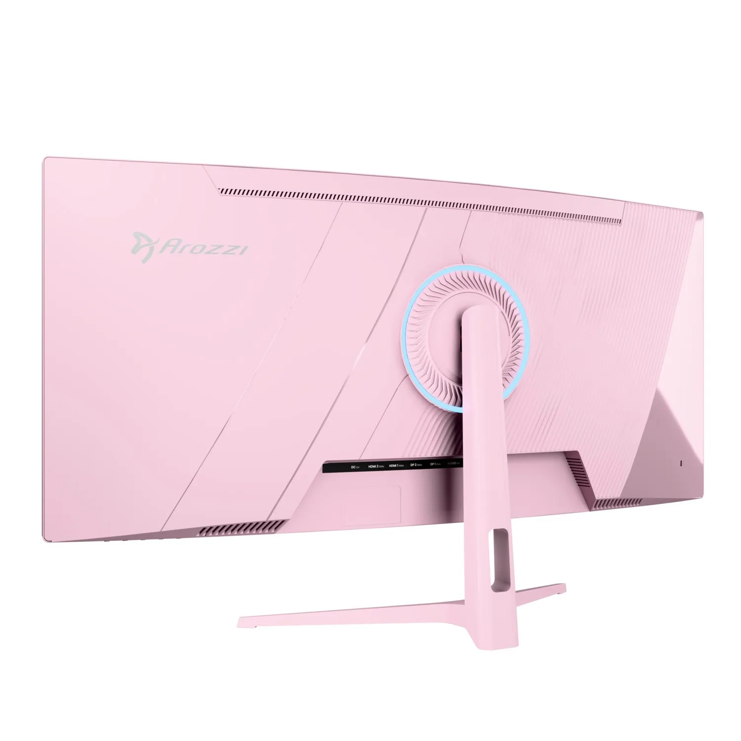 Arozzi 34&quot; Nova. QHD, 165Hz, 1ms, VA - curved spelsk&auml;rm, Pink