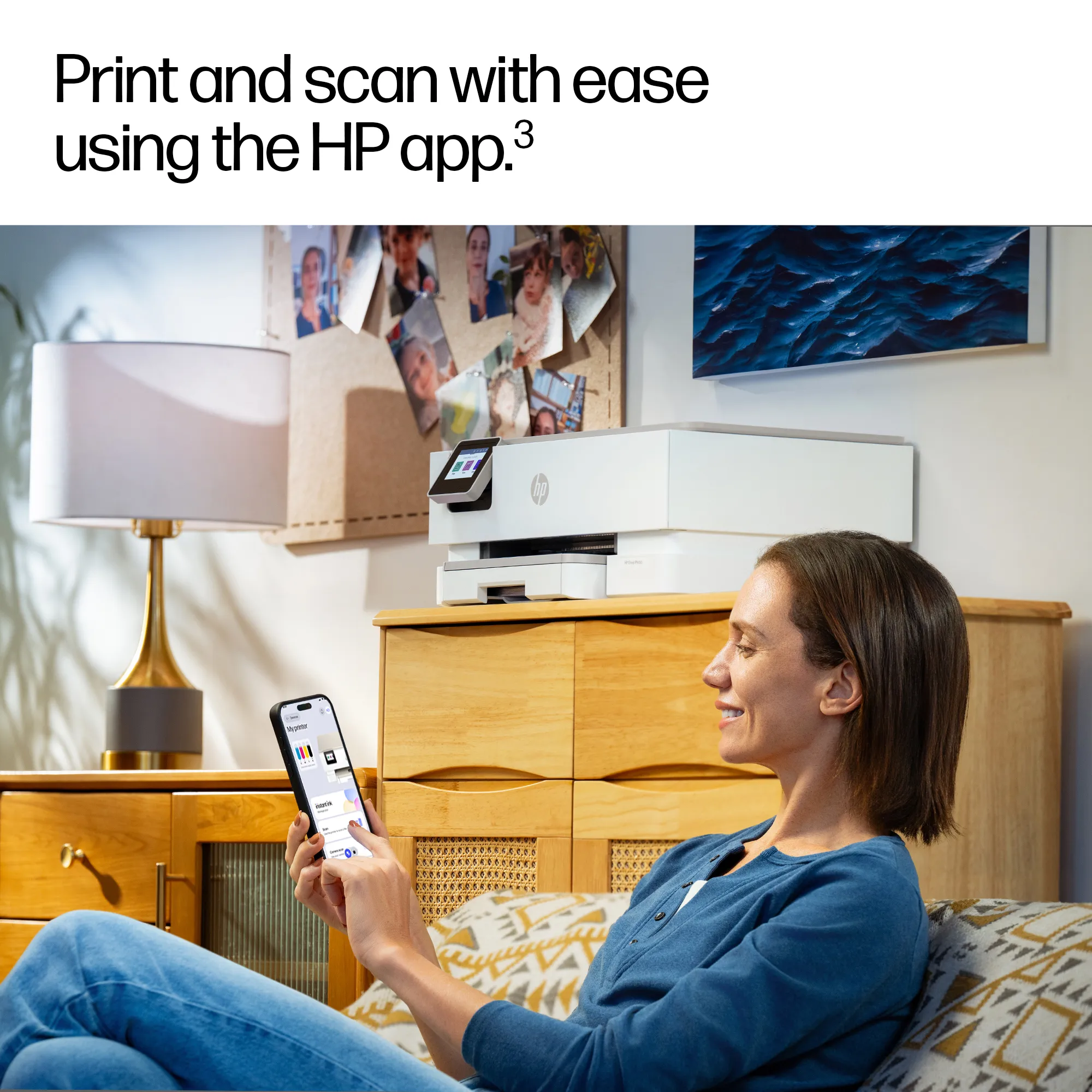 HP Envy Photo 7230 All-in-One Color Inkjet 10ppm Print Scan Copy Photo Printer USB 2.0 Wi-Fi