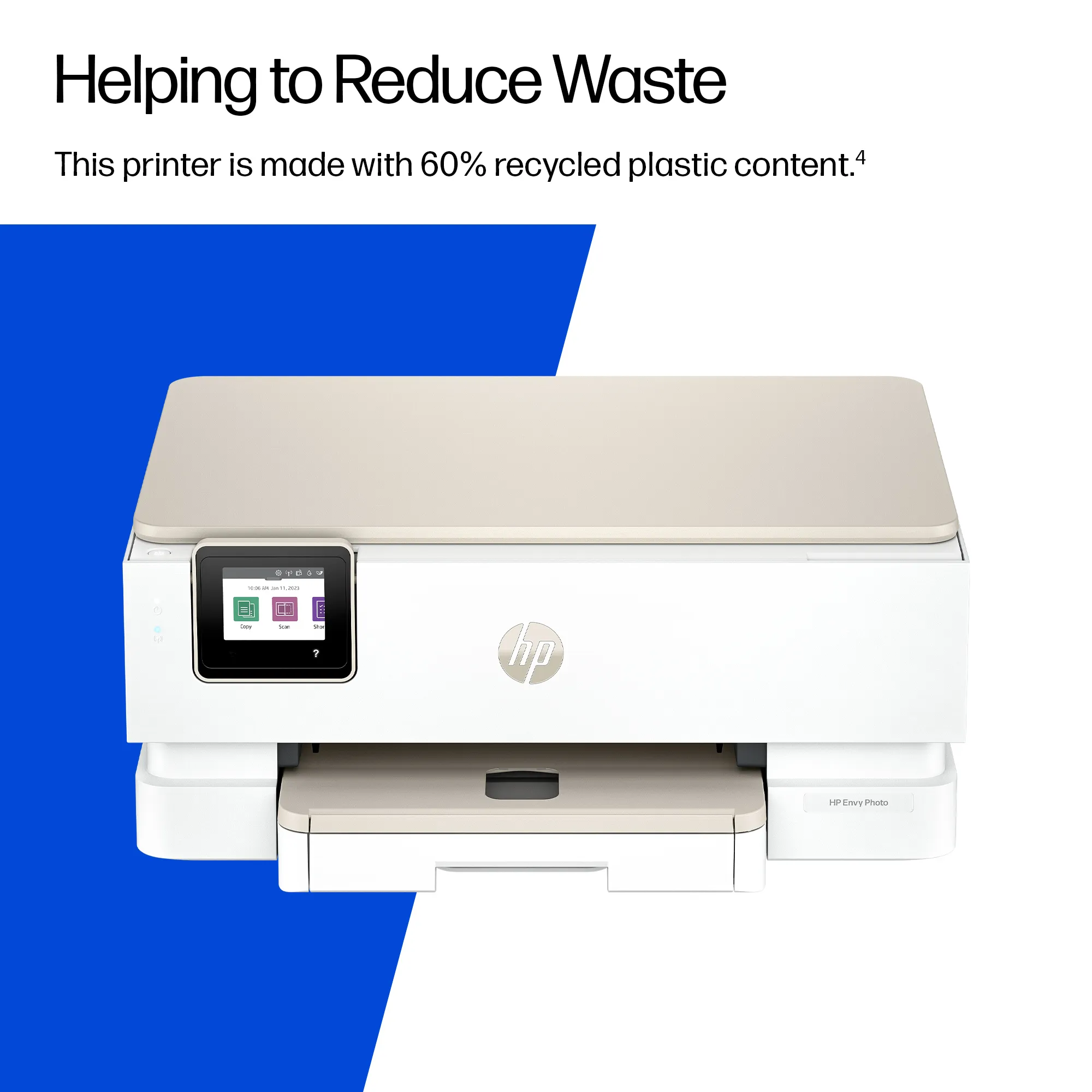 HP Envy Photo 7230 All-in-One Color Inkjet 10ppm Print Scan Copy Photo Printer USB 2.0 Wi-Fi