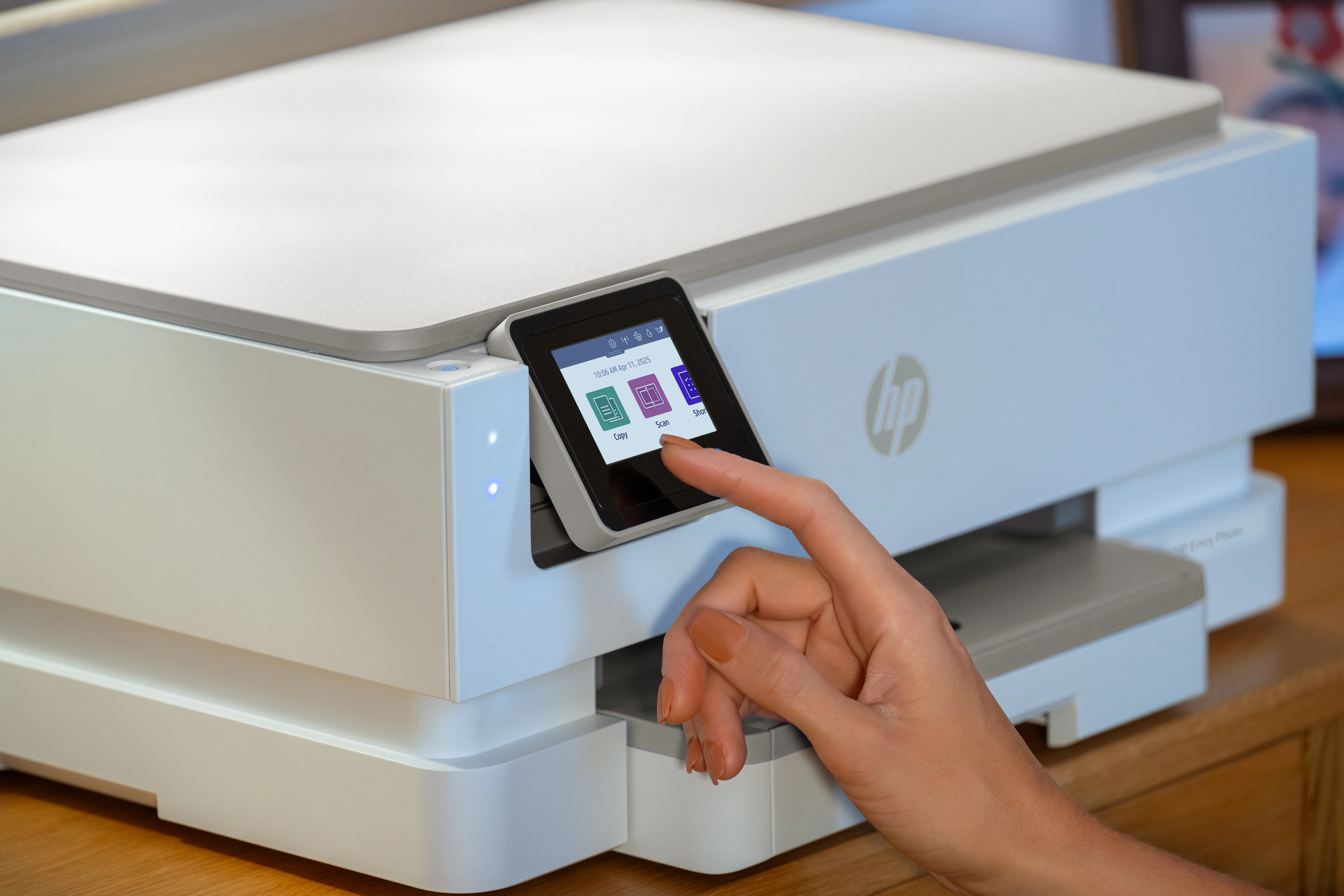 HP Envy Photo 7230 All-in-One Color Inkjet 10ppm Print Scan Copy Photo Printer USB 2.0 Wi-Fi