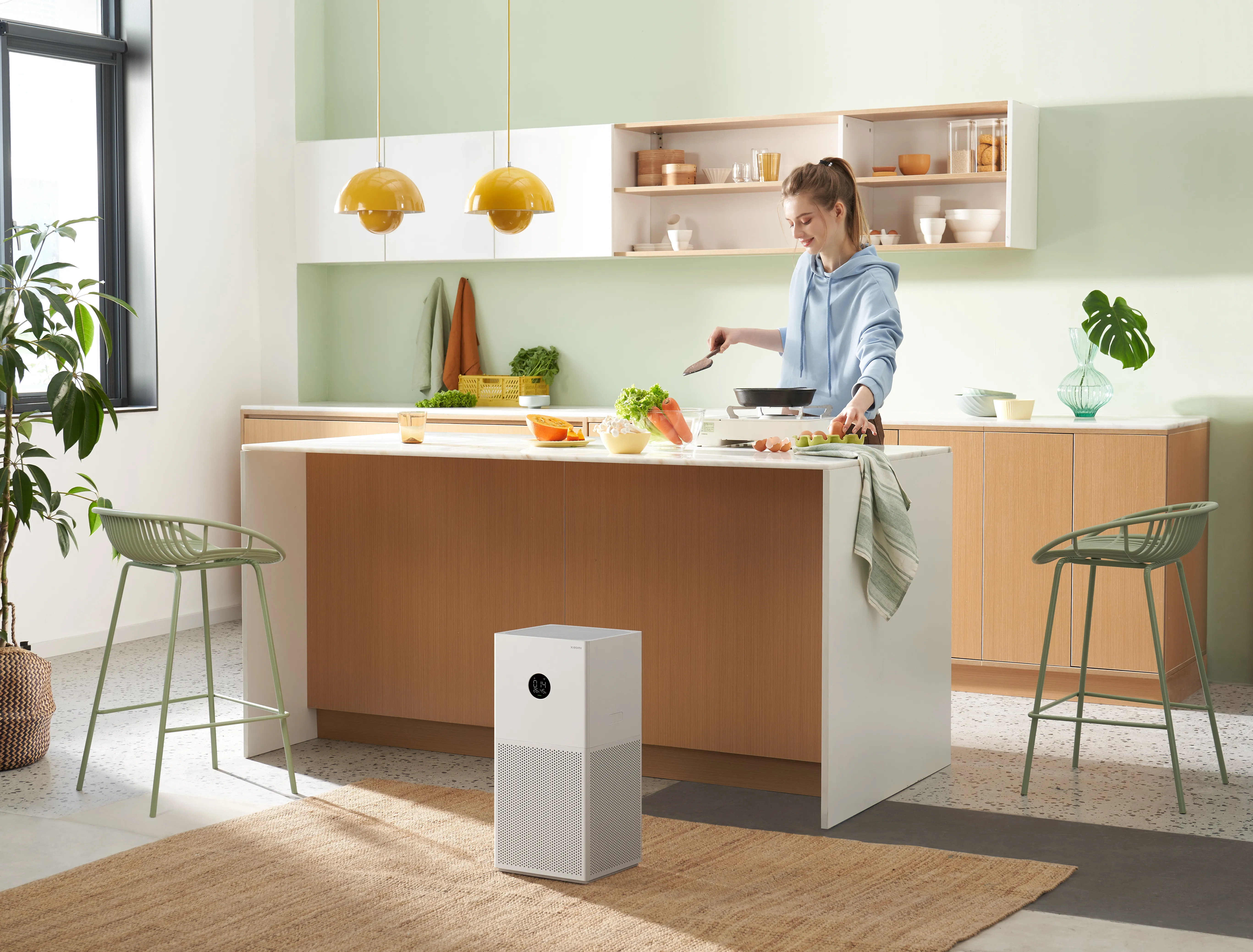 Xiaomi Smart Air Purifier 4 Lite - smart air purifier, white