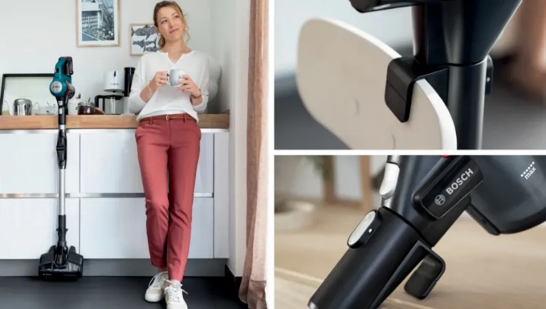 Bosch Unlimited 7 Stick vacuum cleaner, Blue Bosch Unlimited 7 Stick vacuum cleaner, Blue