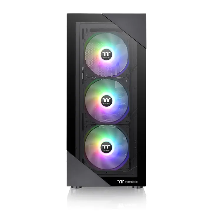 Thermaltake View 200 TG ARGB - Mid Tower case, window, Black