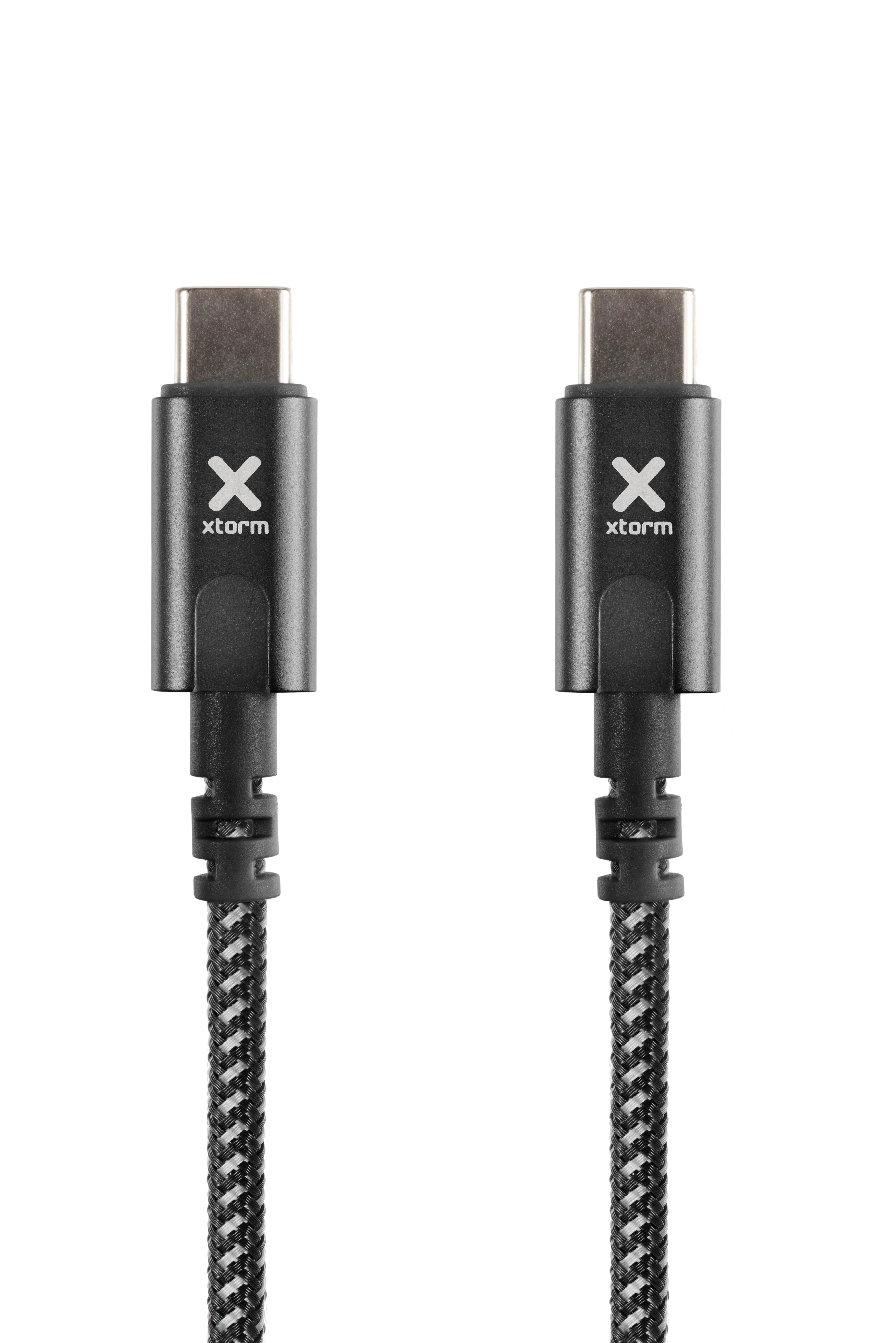 Xtorm Original USB-C – USB-C 3.1 Gen 1 - cable, 2 m, Black