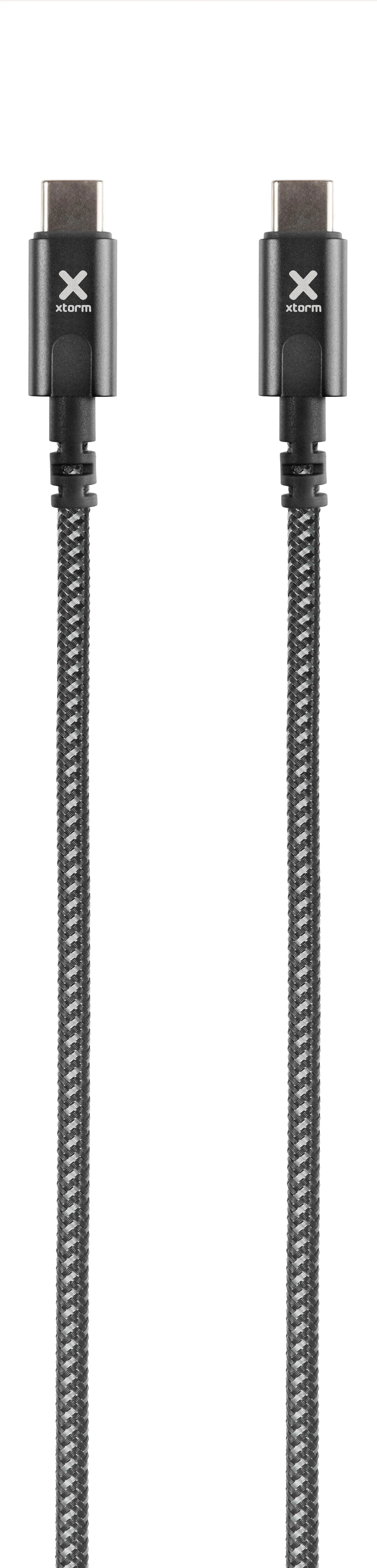 Xtorm Original USB-C &ndash; USB-C 3.1 Gen 1 - cable, 2 m, Black