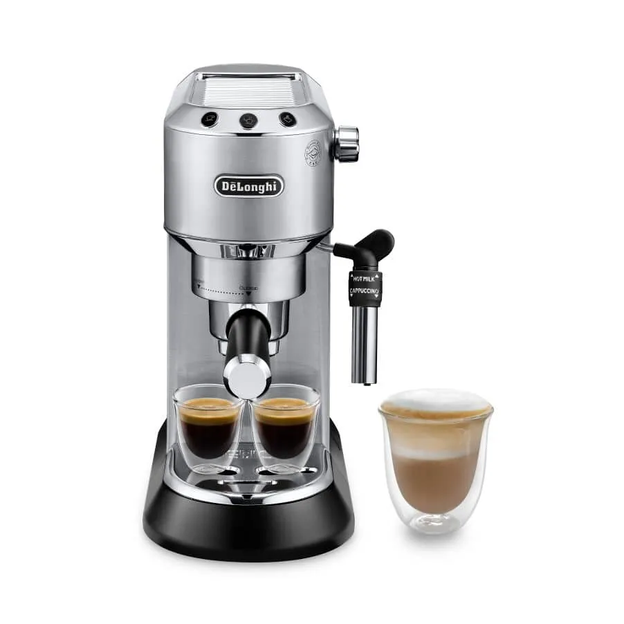 Delonghi Dedica Style EC 685.M - espresso machine, Black, Metallic, Silver