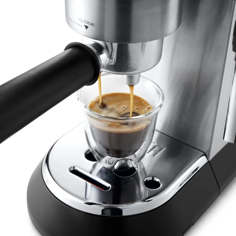 Delonghi Dedica Style EC 685.M - espresso machine, Black, Metallic, Silver