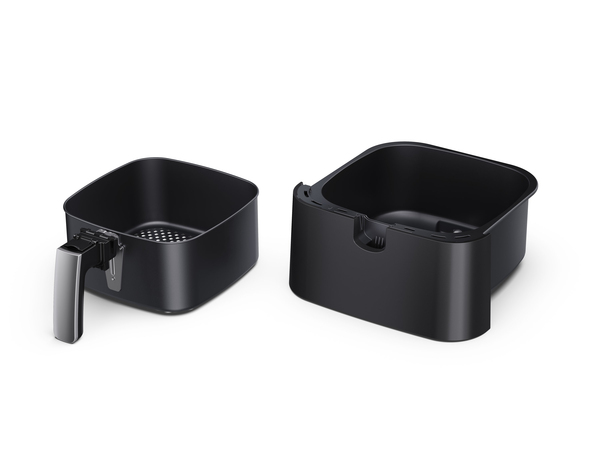 Sharp GS552AEB Air Fryer -kiertoilmakypsennin, 5.5l Sharp GS552AEB Air Fryer -kiertoilmakypsennin, 5.5l