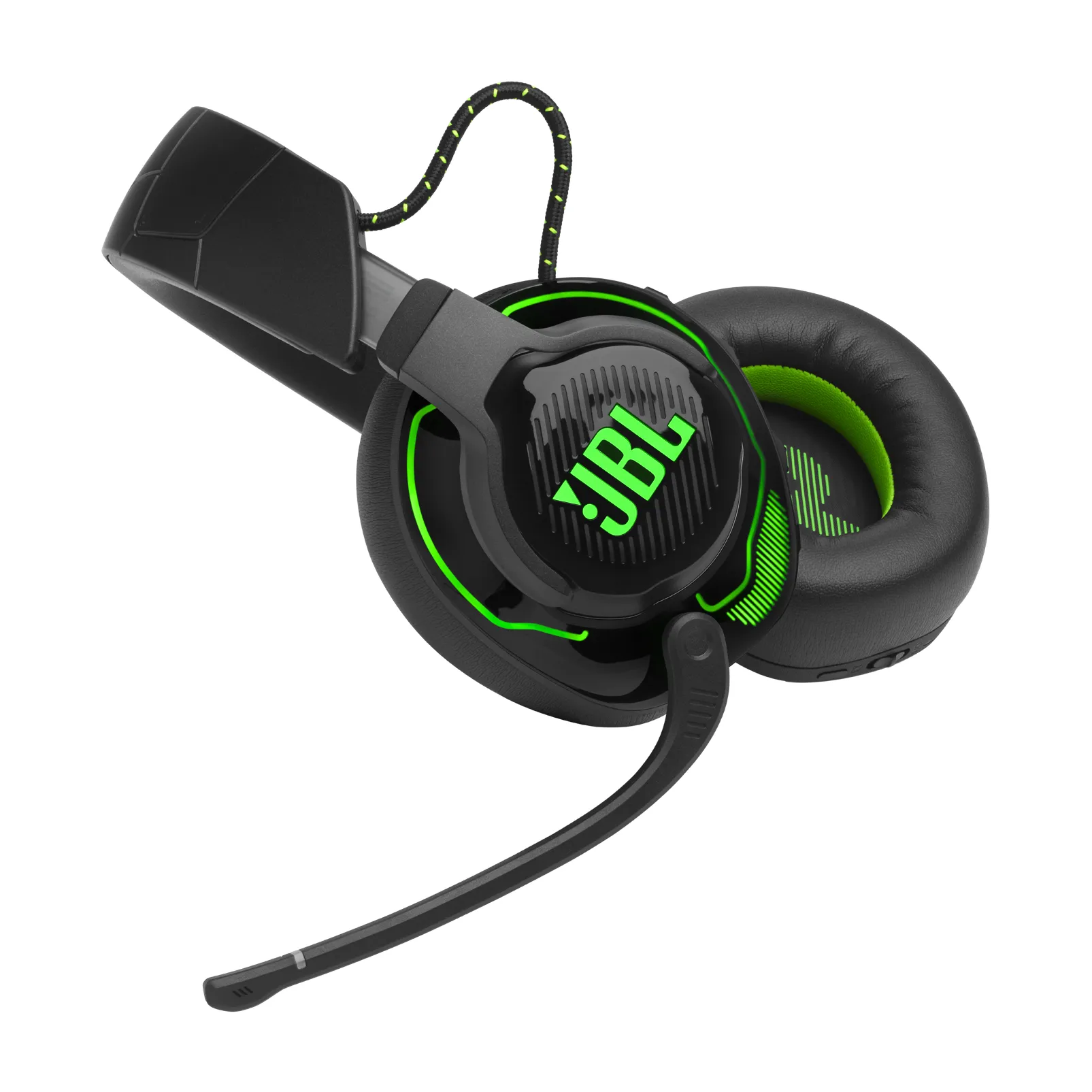 JBL Quantum 910 Xbox - wireless gaming headset, black/green